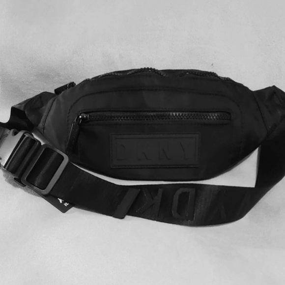 dkny fanny pack black
